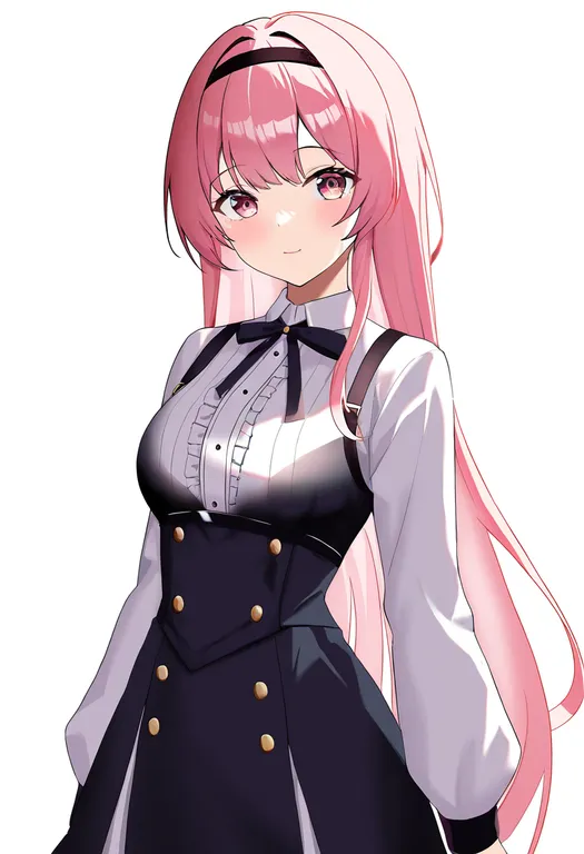 masterpiece, best quality, newest, absurdres, highres, safe, serina_(game), solo, simple_background — by k3scat, made with ComfyUI