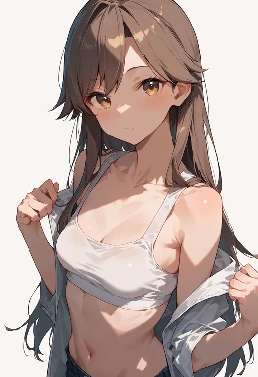 masterpiece, best quality, score_7, safe, arashio (kancolle), solo, upper body, simple background — by k3scat, made with ComfyUI