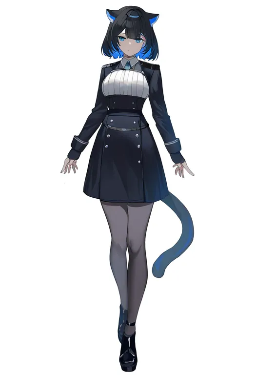 masterpiece, best quality, newest, absurdres, highres, safe, carolina_panthers, solo, full_body, simple_background — by k3scat, made with ComfyUI