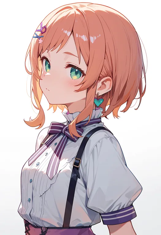 masterpiece, best quality, score_7, safe, inukai iroha, solo, upper body, simple background — by k3scat, made with ComfyUI