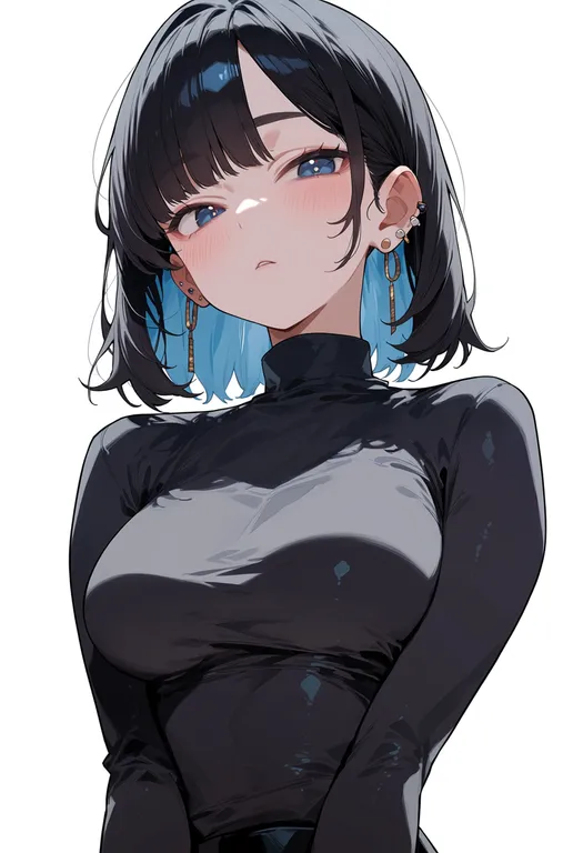 masterpiece, best quality, score_7, safe, kei (m k), solo, upper body, simple background — by k3scat, made with ComfyUI