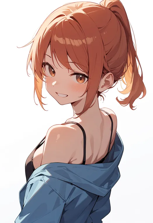 masterpiece, best quality, score_7, safe, aijo karen, solo, upper body, simple background — by k3scat, made with ComfyUI