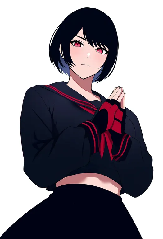 masterpiece, best quality, newest, absurdres, highres, safe, tekken_2, solo, simple_background — by k3scat, made with ComfyUI