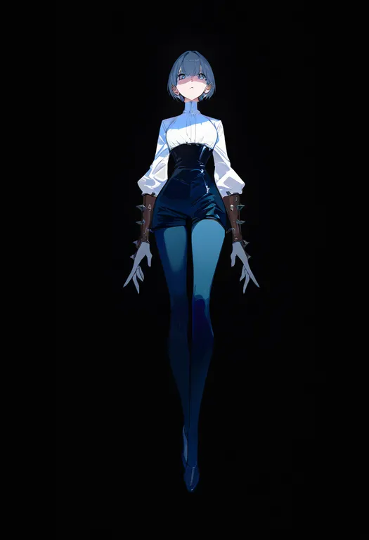 masterpiece, best quality, newest, absurdres, highres, safe, fewer_digits, 1girl, solo, simple_background — by k3scat, made with ComfyUI