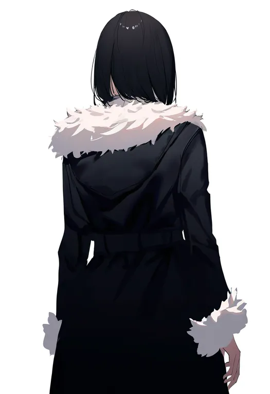 masterpiece, best quality, newest, absurdres, highres, safe, fur_cuffs, 1girl, solo, simple_background — by k3scat, made with ComfyUI