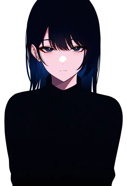 masterpiece, best quality, newest, absurdres, highres, safe, pixiv_shadow, solo, simple_background — by k3scat, made with ComfyUI