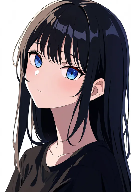 masterpiece, best quality, newest, absurdres, highres, safe, arms_across_body, 1girl, solo, simple_background — by k3scat, made with ComfyUI