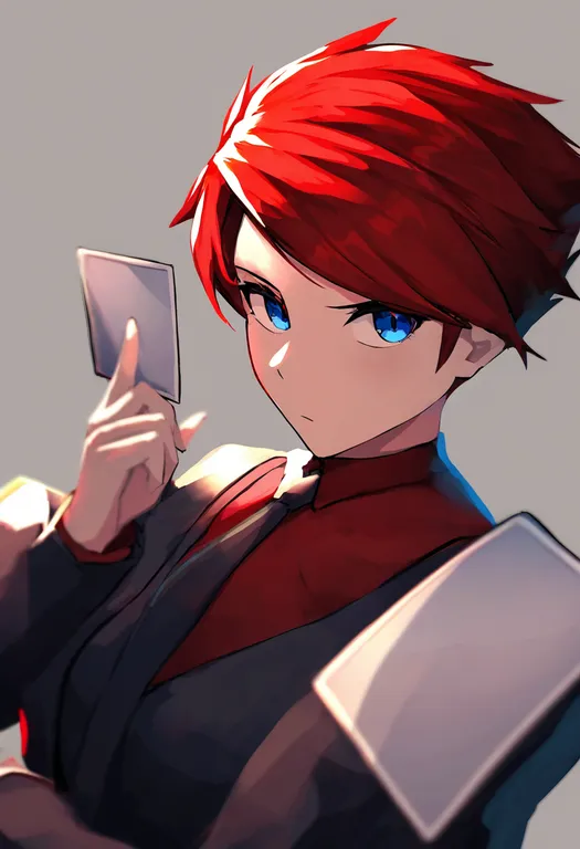masterpiece, best quality, newest, absurdres, highres, safe, pixiv_card_battler, solo, simple_background — by k3scat, made with ComfyUI