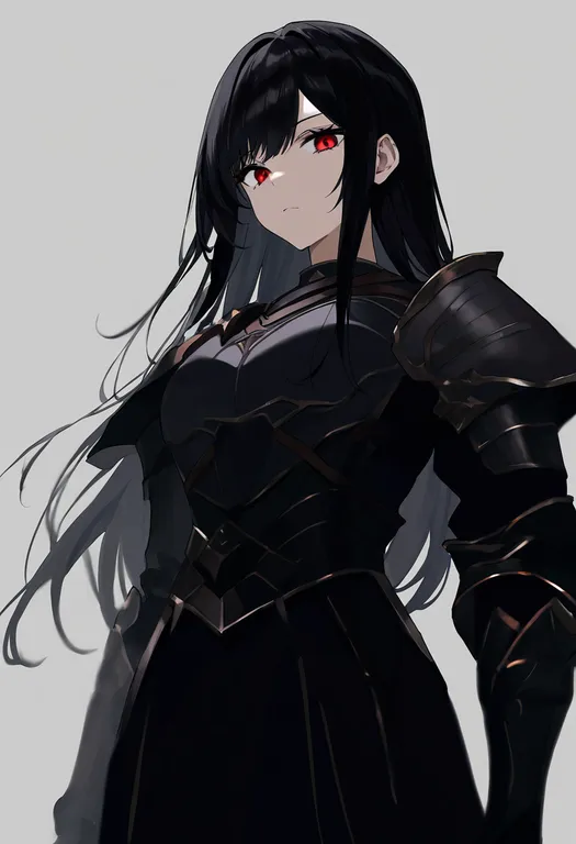 masterpiece, best quality, newest, absurdres, highres, safe, vambraces, 1girl, solo, simple_background — by k3scat, made with ComfyUI