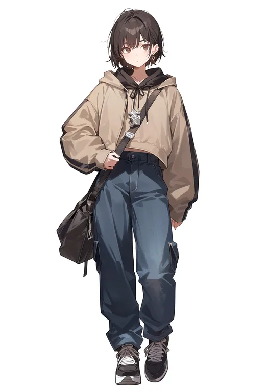 masterpiece, best quality, score_7, safe, hanwha eagles, solo, full body, simple background — by k3scat, made with ComfyUI