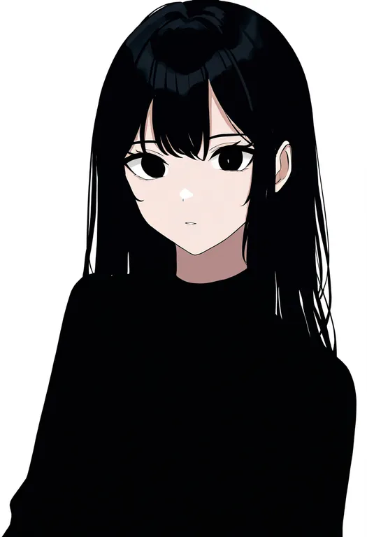 masterpiece, best quality, newest, absurdres, highres, safe, lower_eyelashes_only, 1girl, solo, simple_background — by k3scat, made with ComfyUI