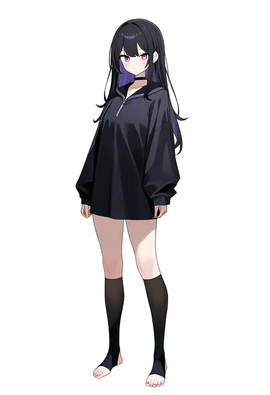 masterpiece, best quality, newest, absurdres, highres, safe, stirrup_footwear, 1girl, solo, simple_background — by k3scat, made with ComfyUI