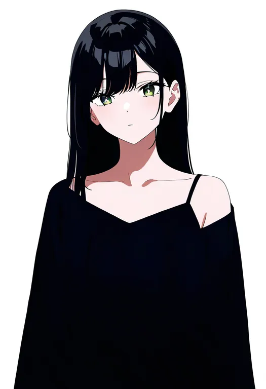 masterpiece, best quality, newest, absurdres, highres, safe, spaghetti_strap, 1girl, solo, simple_background — by k3scat, made with ComfyUI