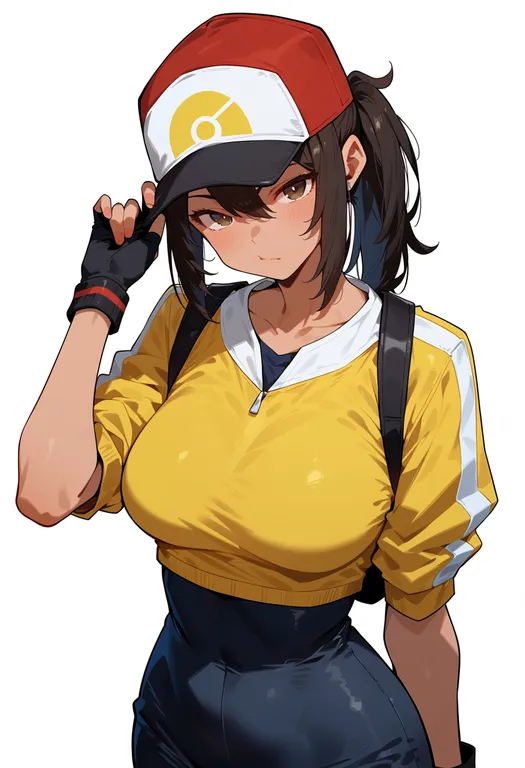 masterpiece, best quality, score_7, safe, female protagonist (pokemon go), pokemon go, solo, upper body… — by k3scat, made with ComfyUI