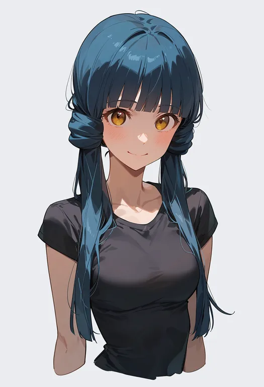 masterpiece, best quality, score_7, safe, kitakami reika, solo, upper body, simple background — by k3scat, made with ComfyUI
