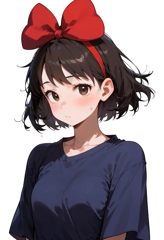 masterpiece, best quality, score_7, safe, kiki (majo no takkyuubin), majo no takkyuubin, solo, upper body… — by k3scat, made with ComfyUI