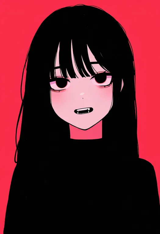 masterpiece, best quality, newest, absurdres, highres, safe, missing_tooth, 1girl, solo, simple_background — by k3scat, made with ComfyUI
