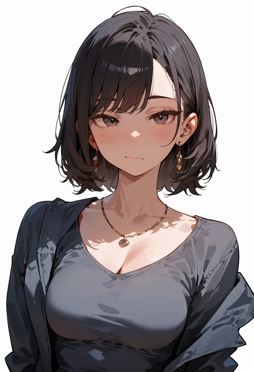 masterpiece, best quality, score_7, safe, osechi, 1girl, solo, upper body, simple background — by k3scat, made with ComfyUI