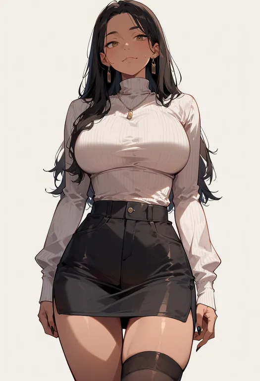 masterpiece, best quality, score_7, safe, pixiv logo, 1girl, solo, simple background — by k3scat, made with ComfyUI