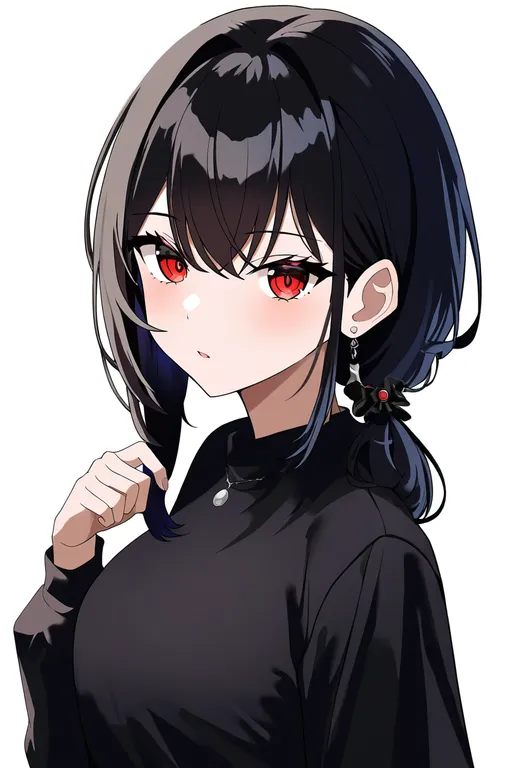 masterpiece, best quality, newest, absurdres, highres, safe, official_alternate_hairstyle, 1girl, solo… — by k3scat, made with ComfyUI