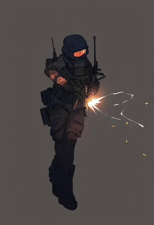 masterpiece, best quality, newest, absurdres, highres, safe, casing_ejection, 1girl, solo, simple_background — by k3scat, made with ComfyUI