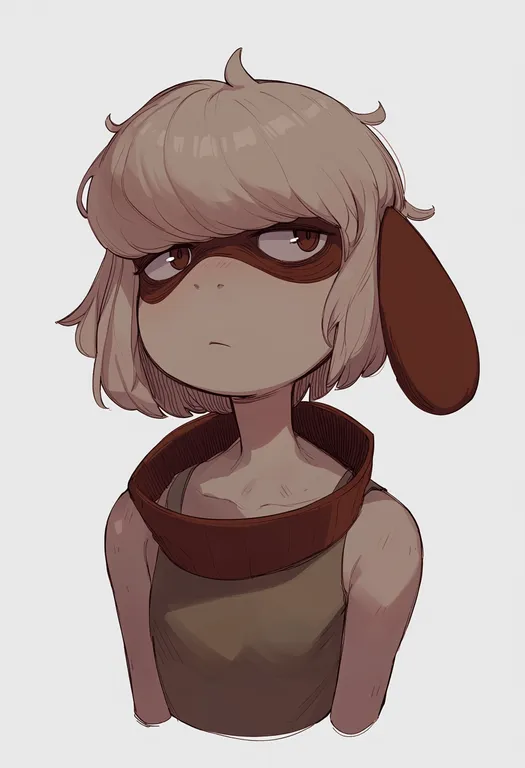 masterpiece, best quality, score_7, safe, smeargle, solo, upper body, simple background — by k3scat, made with ComfyUI