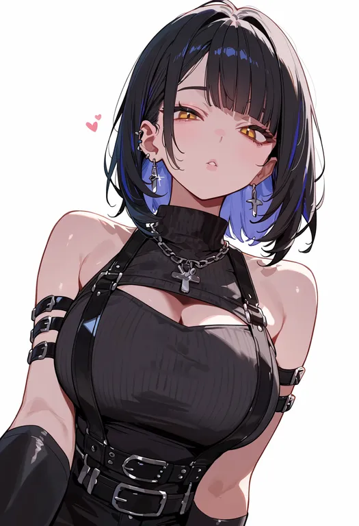 masterpiece, best quality, score_7, safe, reaching towards another, 1girl, solo, simple background — by k3scat, made with ComfyUI