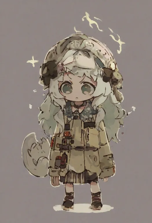 masterpiece, best quality, general, name connection, 1girl, solo, simple background — by k3scat, made with ComfyUI
