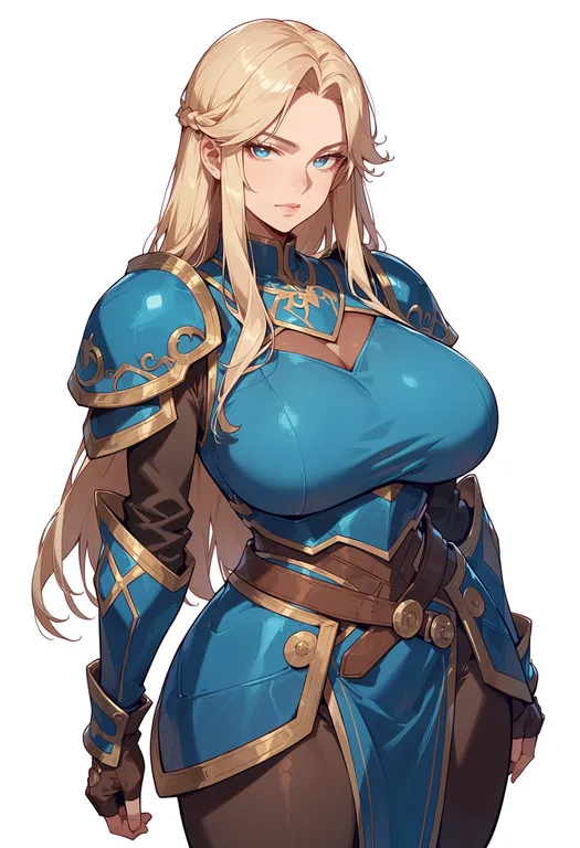 masterpiece, best quality, score_7, safe, valkyrie profile 2: silmeria, solo, simple background — by k3scat, made with ComfyUI
