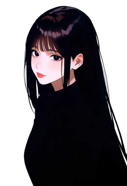 masterpiece, best quality, newest, absurdres, highres, safe, official_style, 1girl, solo, simple_background — by k3scat, made with ComfyUI