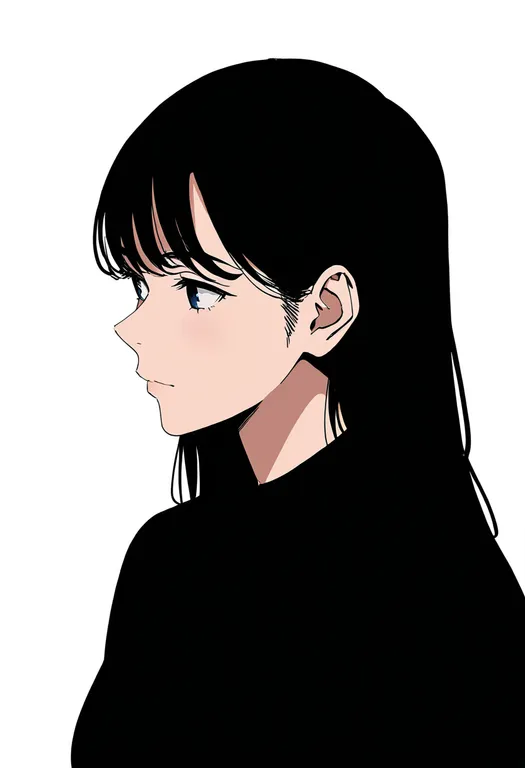 masterpiece, best quality, newest, absurdres, highres, safe, sideburns_stubble, 1girl, solo, simple_background — by k3scat, made with ComfyUI