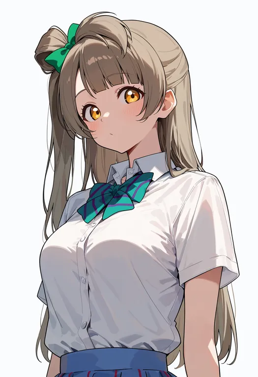 masterpiece, best quality, score_7, safe, minami kotori, love live! school idol project, solo, upper body… — by k3scat, made with ComfyUI