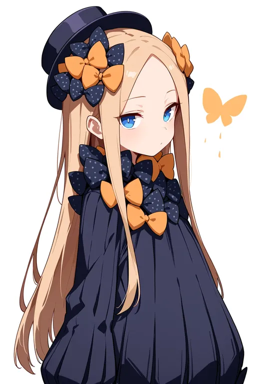 masterpiece, best quality, score_7, safe, abigail williams (second ascension) (fate), solo, upper body… — by k3scat, made with ComfyUI