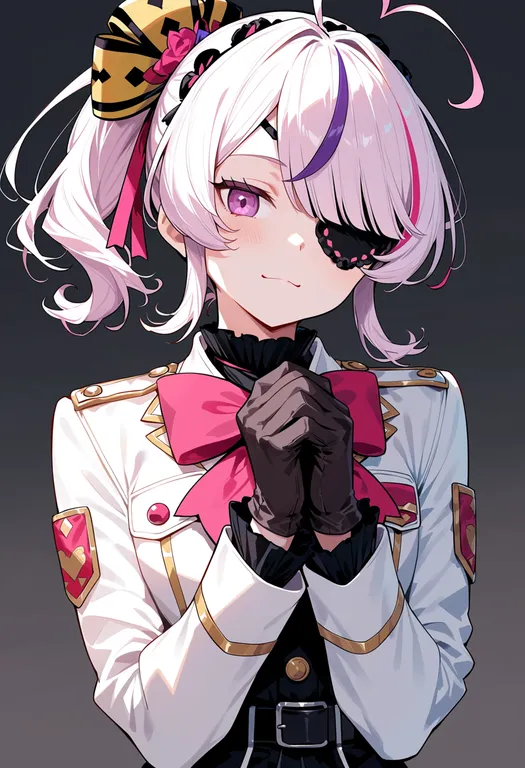 masterpiece, best quality, score_7, safe, maria marionette, solo, upper body, simple background — by k3scat, made with ComfyUI
