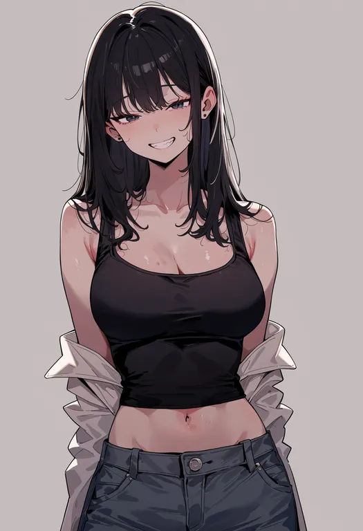 masterpiece, best quality, score_7, safe, sick, 1girl, solo, simple background — by k3scat, made with ComfyUI