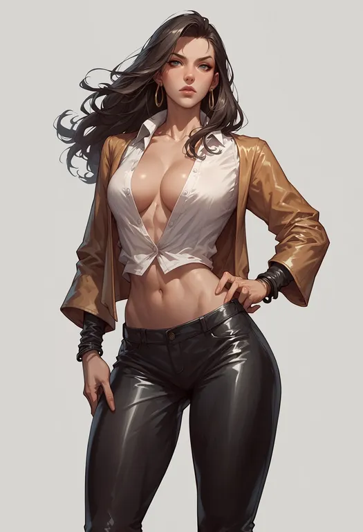 masterpiece, best quality, score_7, safe, capcom vs. snk 2, solo, simple background — by k3scat, made with ComfyUI