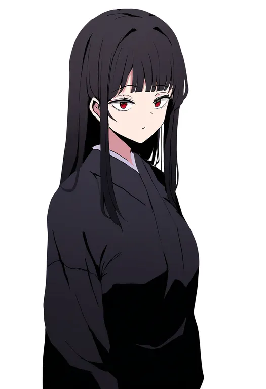 masterpiece, best quality, newest, absurdres, highres, safe, nagai_gojitsudan_no_nechronica, solo, simple_background — by k3scat, made with ComfyUI