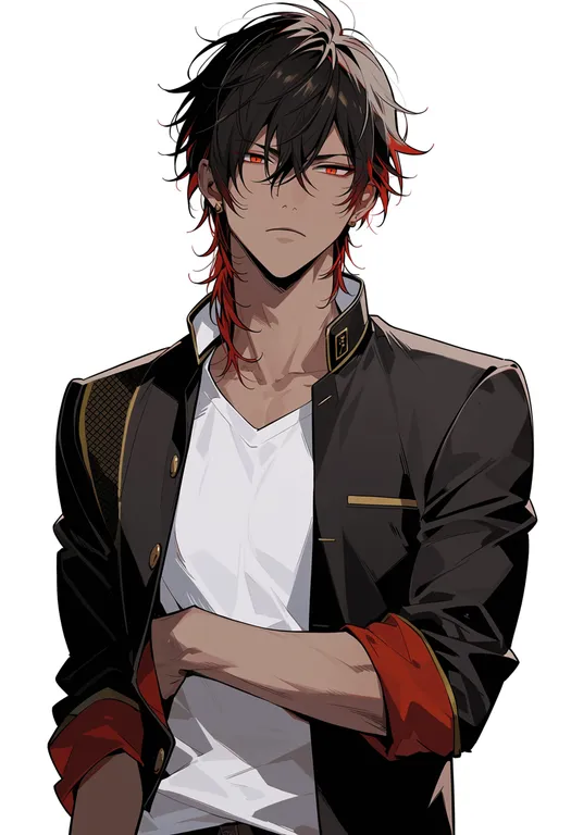 masterpiece, best quality, score_7, safe, ookurikara, solo, upper body, simple background — by k3scat, made with ComfyUI