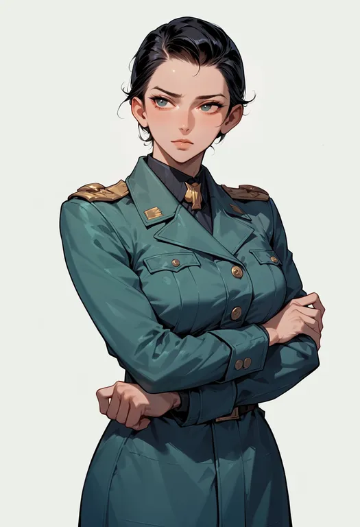 masterpiece, best quality, score_7, safe, 1942 (game), solo, simple background — by k3scat, made with ComfyUI