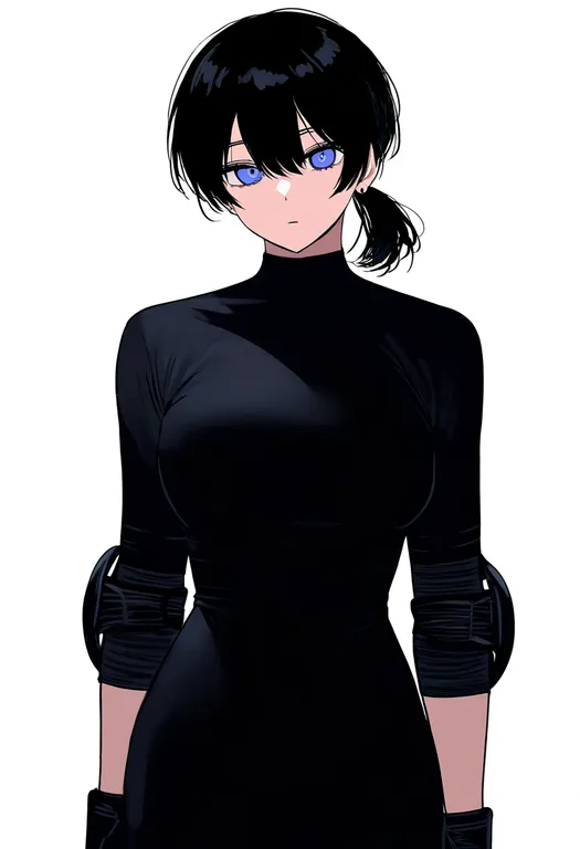 masterpiece, best quality, newest, absurdres, highres, safe, elbow_pads, 1girl, solo, simple_background — by k3scat, made with ComfyUI