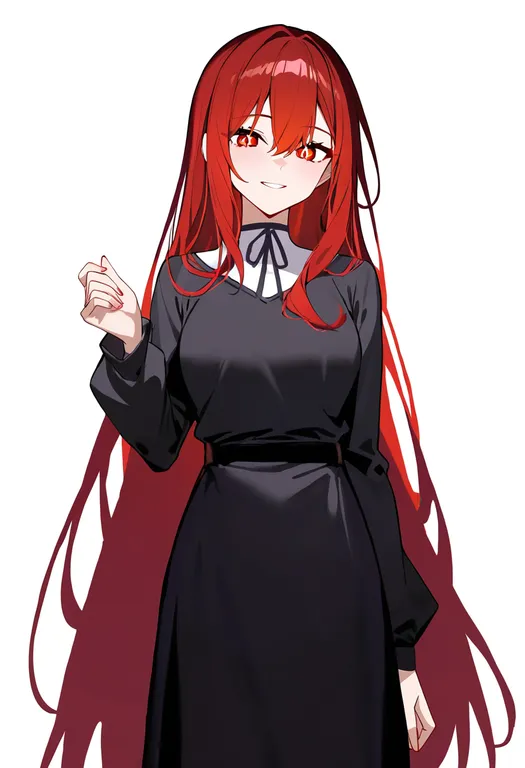 masterpiece, best quality, newest, absurdres, highres, safe, zwei!!, solo, simple_background — by k3scat, made with ComfyUI