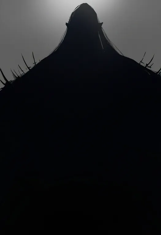 masterpiece, best quality, newest, absurdres, highres, safe, david_with_the_head_of_goliath, solo, simple_background — by k3scat, made with ComfyUI