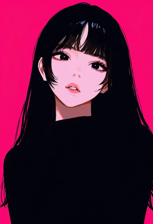 masterpiece, best quality, newest, absurdres, highres, safe, pursed_lips, 1girl, solo, simple_background — by k3scat, made with ComfyUI