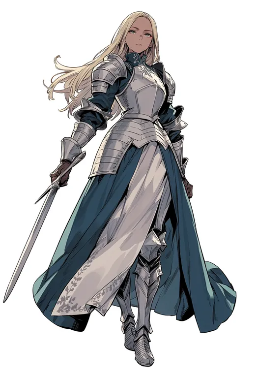 masterpiece, best quality, score_7, safe, tactics ogre: the knight of lodis, solo, simple background — by k3scat, made with ComfyUI
