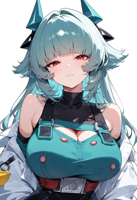 masterpiece, best quality, score_7, safe, promeia (zenless zone zero), zenless zone zero, solo, upper body… — by k3scat, made with ComfyUI