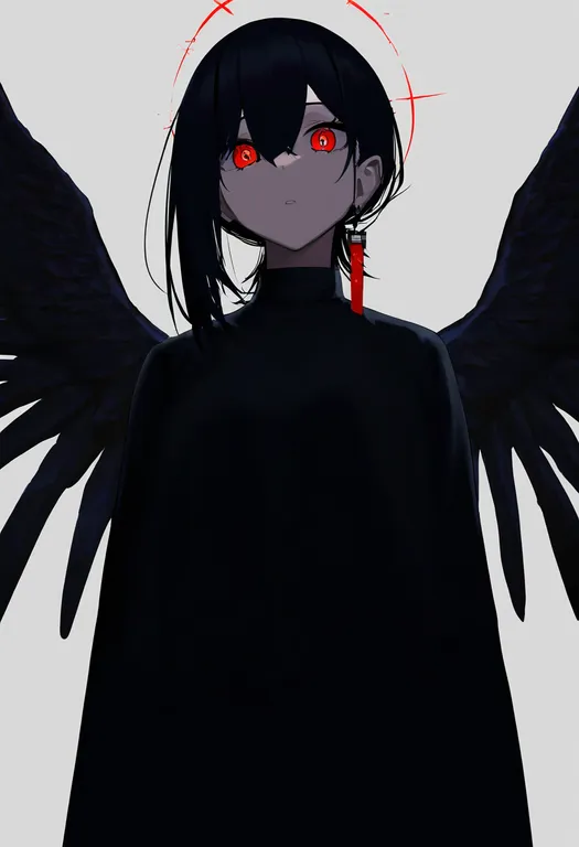masterpiece, best quality, newest, absurdres, highres, safe, spread_wings, 1girl, solo, simple_background — by k3scat, made with ComfyUI