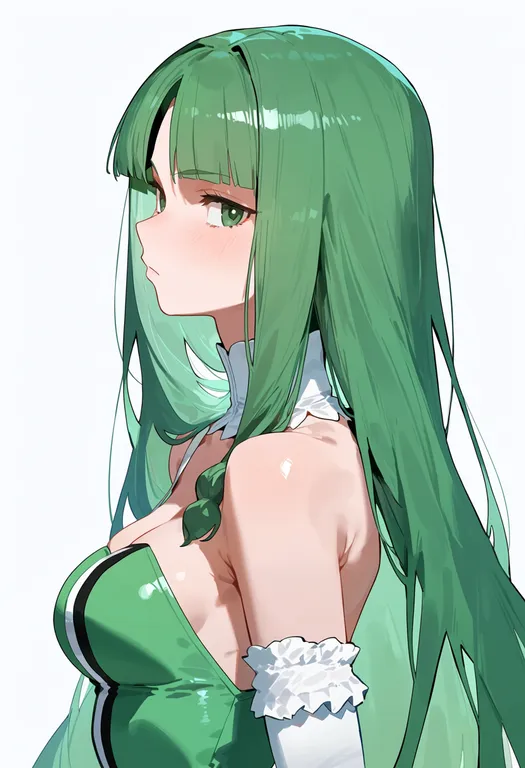 masterpiece, best quality, score_7, safe, francesca prelati (fate), solo, upper body, simple background — by k3scat, made with ComfyUI