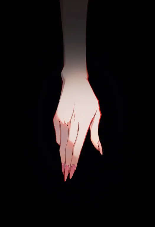 masterpiece, best quality, newest, absurdres, highres, safe, very_long_fingernails, 1girl, solo, simple_background — by k3scat, made with ComfyUI
