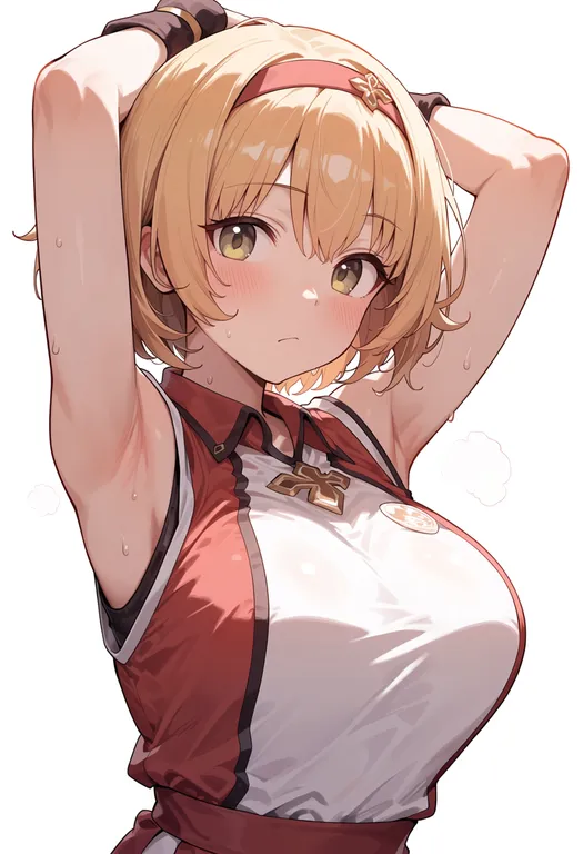 masterpiece, best quality, score_7, safe, yui (princess connect!), princess connect!, solo, upper body… — by k3scat, made with ComfyUI