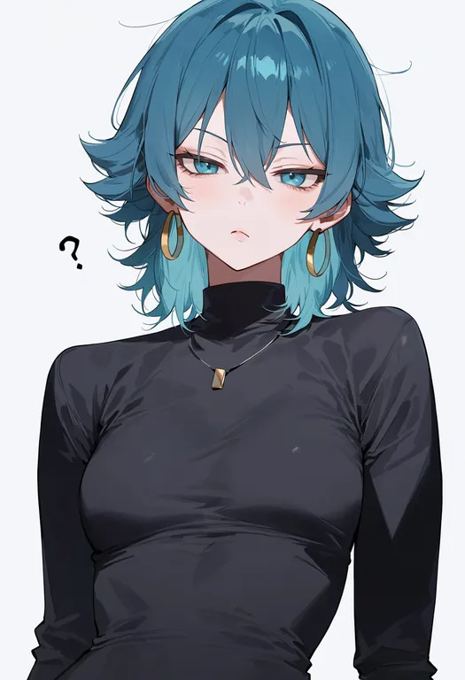 masterpiece, best quality, score_7, safe, kariya masaki, solo, upper body, simple background — by k3scat, made with ComfyUI